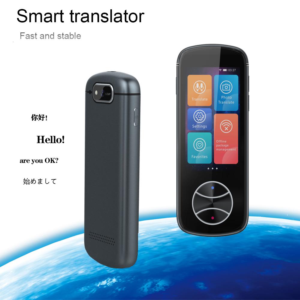 Smart Multilingual Translator, Offline Translation, Photo Translation, Equipped with a 3.0-inch Touchscreen, Supports 107 Languages