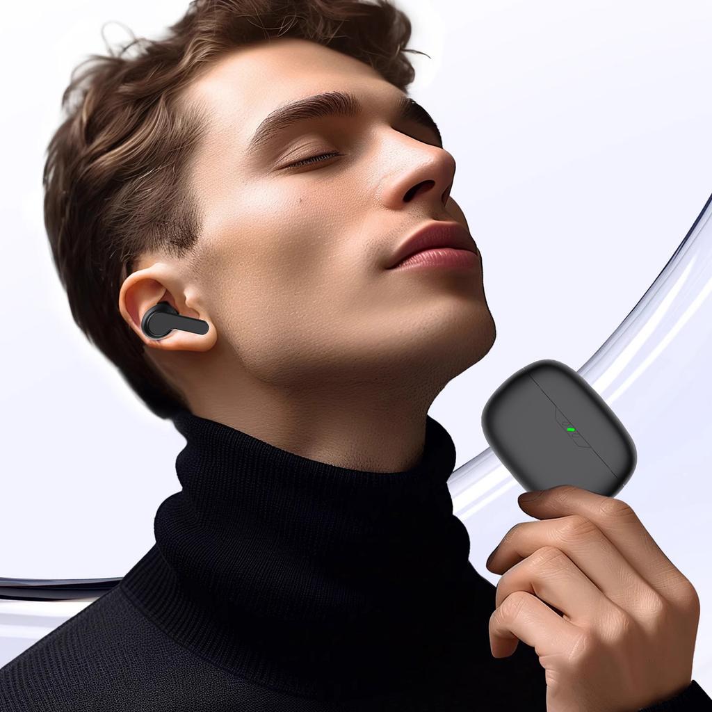 Estojo de Carregamento Para JBL Wave Beam/JBL Vibe Beam - Caixa Carregadora Sem Fio Bluetooth de 600mAh Substituição, Para Porta Tipo-C, Sem Fones de Ouvido