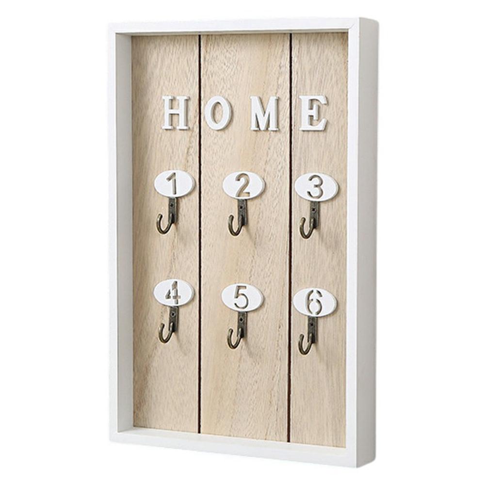 Creative Wall-Mounted Key Jewelry Hanging Holder Organizer Entryway Decorative Storage Rack