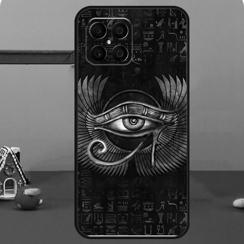 Egyptian Eye Of Horus Case For Honor Magic 7 Lite 6 8 Pro Honor 400 200 70 90 X8c X8b X9a X9b X9c X9d Win RT Cover