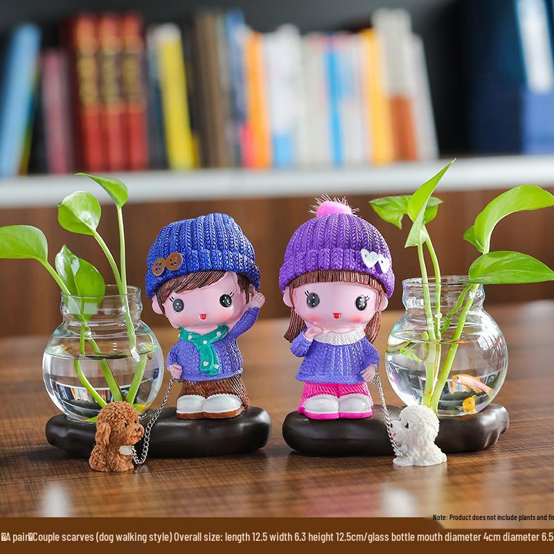 Creative Little Monk Desktop Ornaments for Home and Office Decor