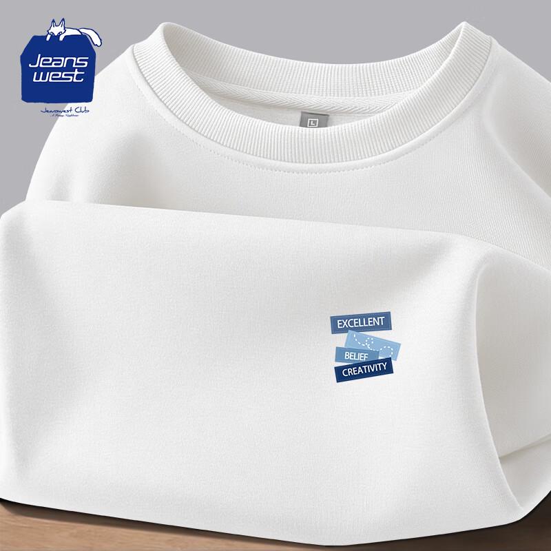 

Jeanswest Men s Round Neck Pullover Sweatshirt 3XL