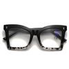 Women's Oversized Reading Glasses Unisex Fashion Stylish Square Far Sight Eyeglasses Men Ladies Retro Large Prescription Glasses