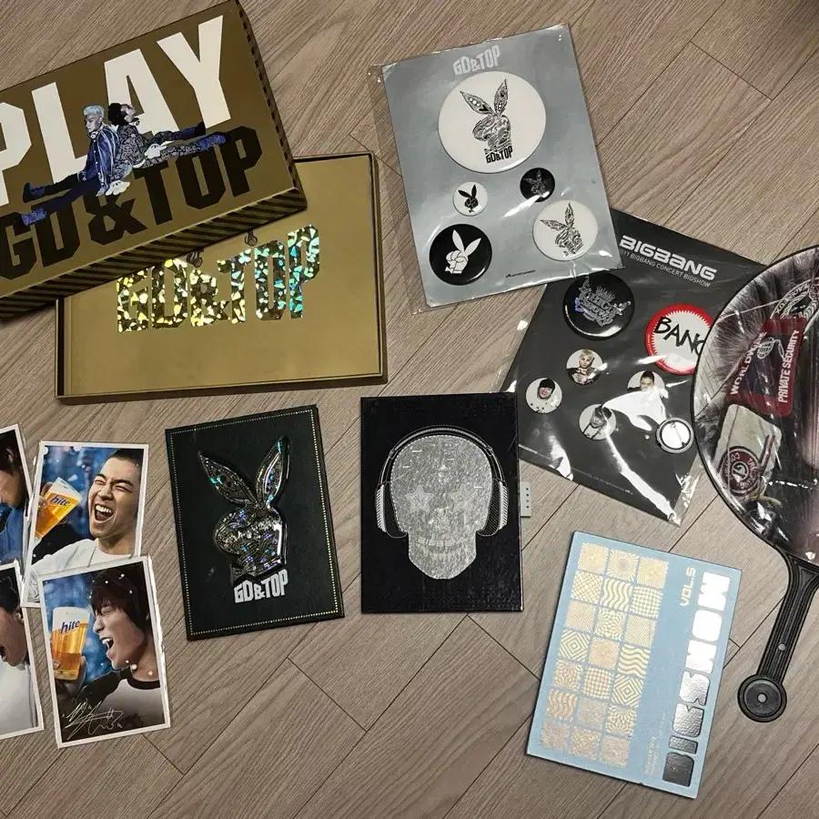 BIGBANG GD&TOP preces albums fotokarte parāds