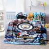 Manchester City Personalized Name Blanket Multi-purpose Customizable Blanket Soft Warm Cozy Perfect for Seaside Bed Home Decor Office Chair