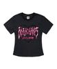 BORN CHAMPS [2 Colors] Thorned Hearts Women'S Short Striped Short Sleeve B25St64