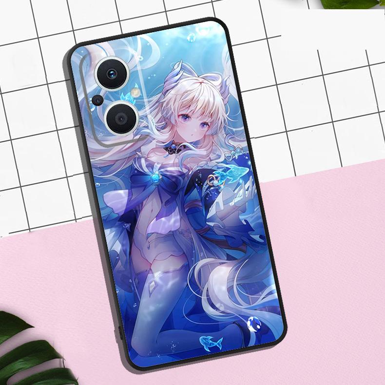 Sangonomiya Kokomi Genshin Impact Case For OPPO Reno 13F 13 12 12F 11 11F 8T 7 8 10 Pro OPPO Find X8 Pro X6 X3 X5 Lite Cover
