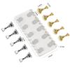 10pcs Clear Nail Stand Magnetic False Nails Holder Press On Nail Display Nail Rack Acrylic Nail Training/Painting Nails Supplies