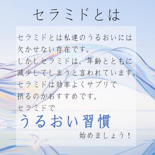 Lipsa Ceramide T-683 (360 Tablets, Approximately 3-month Supply) Supplement "Drinkable Beauty Serum" Beauty Age-Related Skin Care Moisturizing Seasona