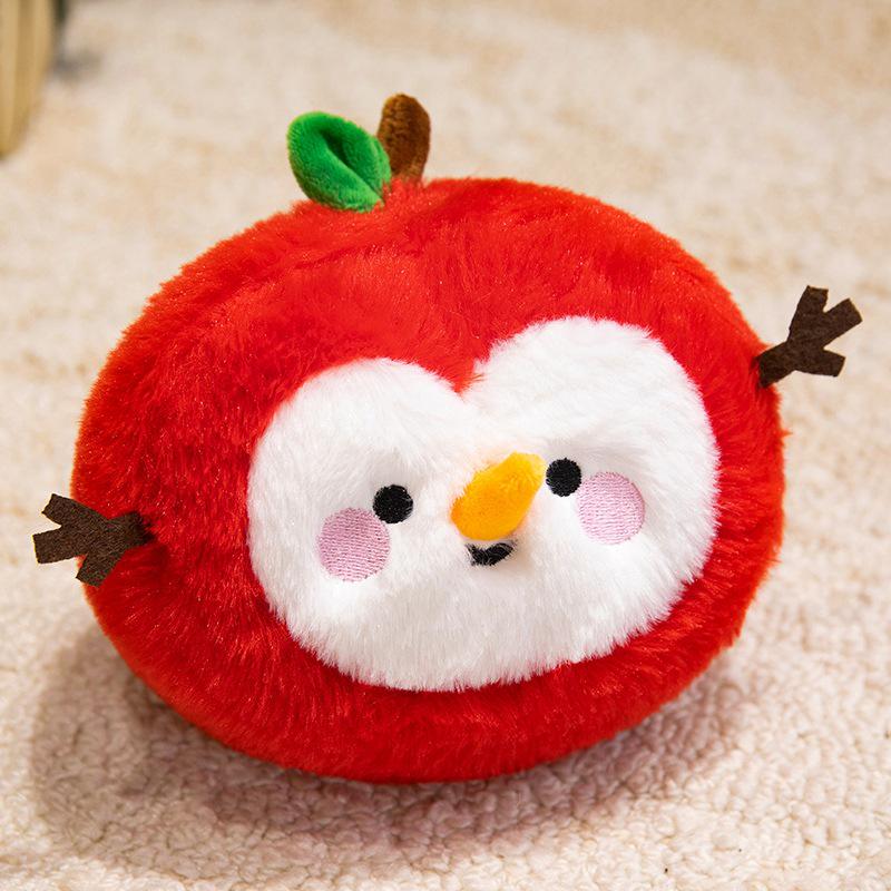 Children's Plush Santa and Snowman Christmas Dolls Gift
