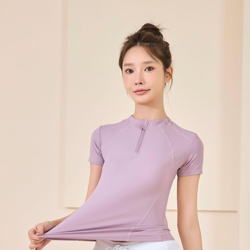 Breathable Summer Workout T-shirt for Running, Gym, and Yoga