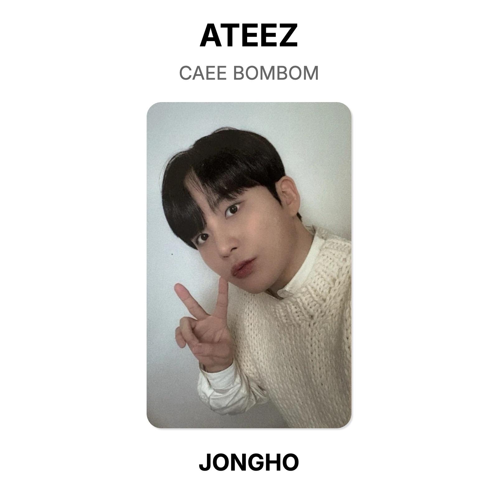 ATEEZ CAEE BOMBOM Official Photocard JONGHO