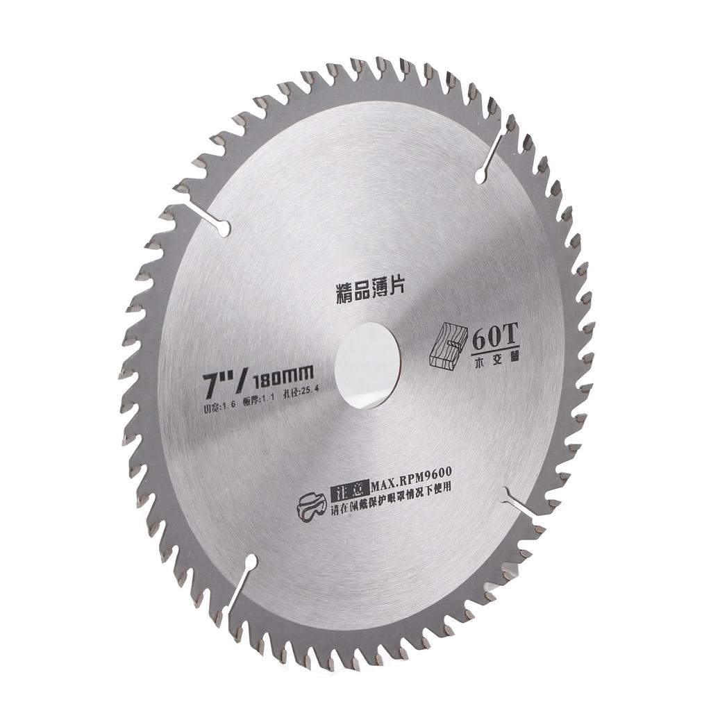 Circular Saw Blade High Speed Steel 18cm Saw Wheel Cutting Disc for Woodworking Plastic
