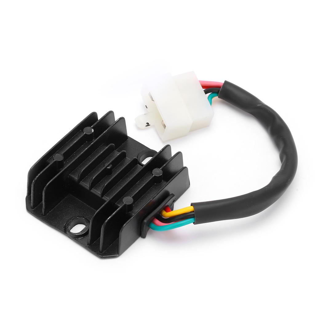 Voltage Regulator Rectifier 5?Wires Plug Replacement for GY6 125cc 150cc Scooter