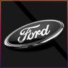 11.5x4.5cm Rear Trunk Emblem Sticker for Ford Ranger Escape Mondeo Fusion Fiesta Kuga Edge Focus Mustang Car Logo Badge Accessories