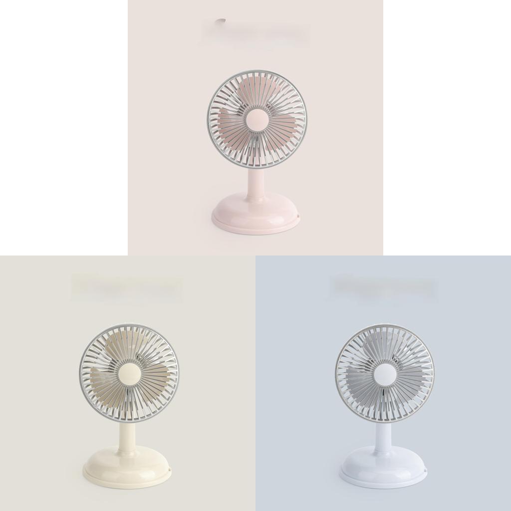 Classic Portable Usb Fan For Office And Dorm With 3speed Settings And Rechargeable Battery