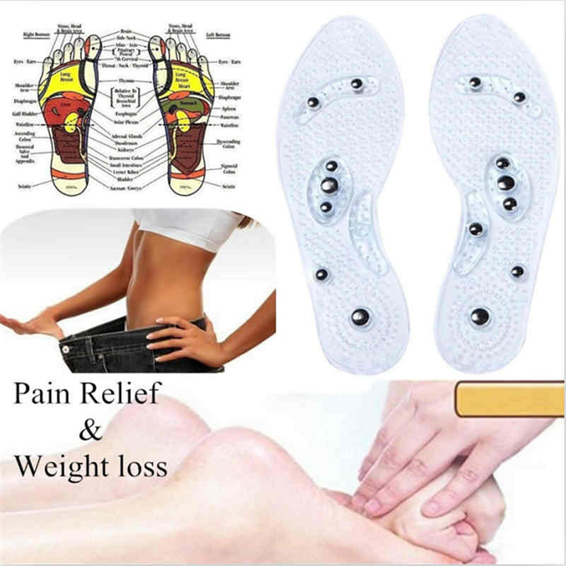 Breathable Foot Health Massage Insoles Acupressure Plantar Relief Massage Relaxation Foot Care Insoles