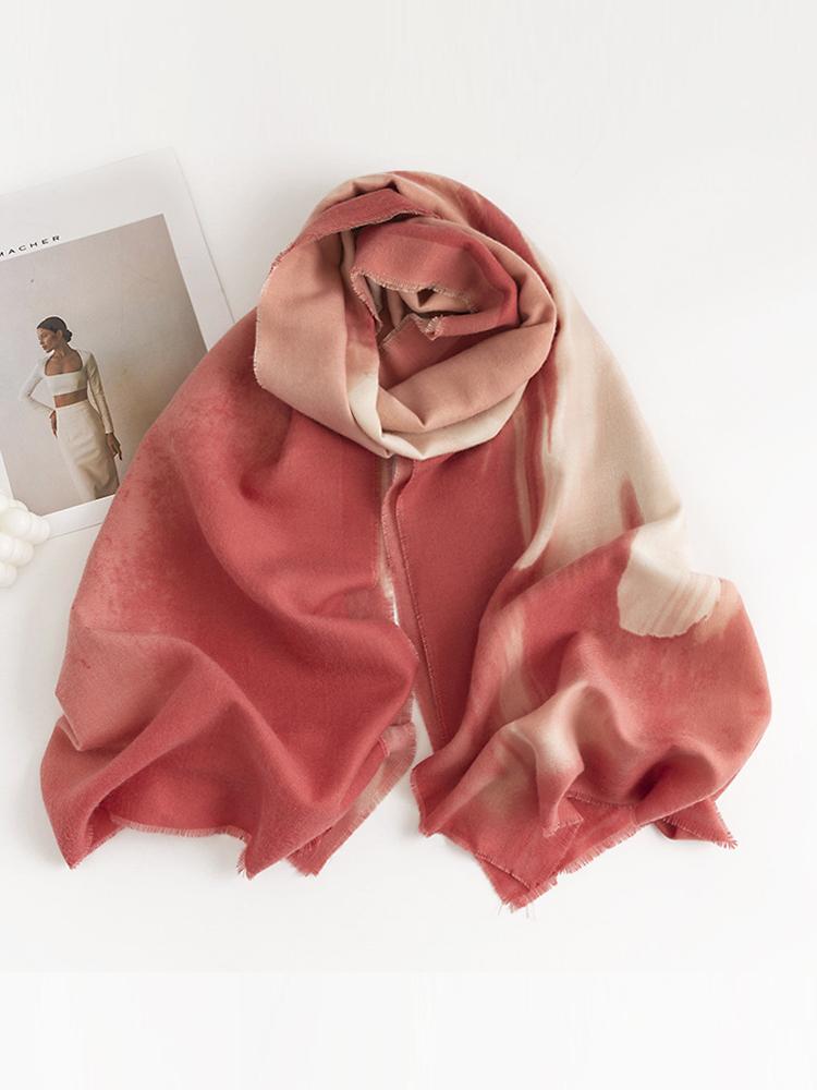 New  Knitted Imitation Cashmere Women Scarf Headscarf Winte Lady Print Scarve Pashmina Mujer Pareo Foulard Femme Wrap Shawl