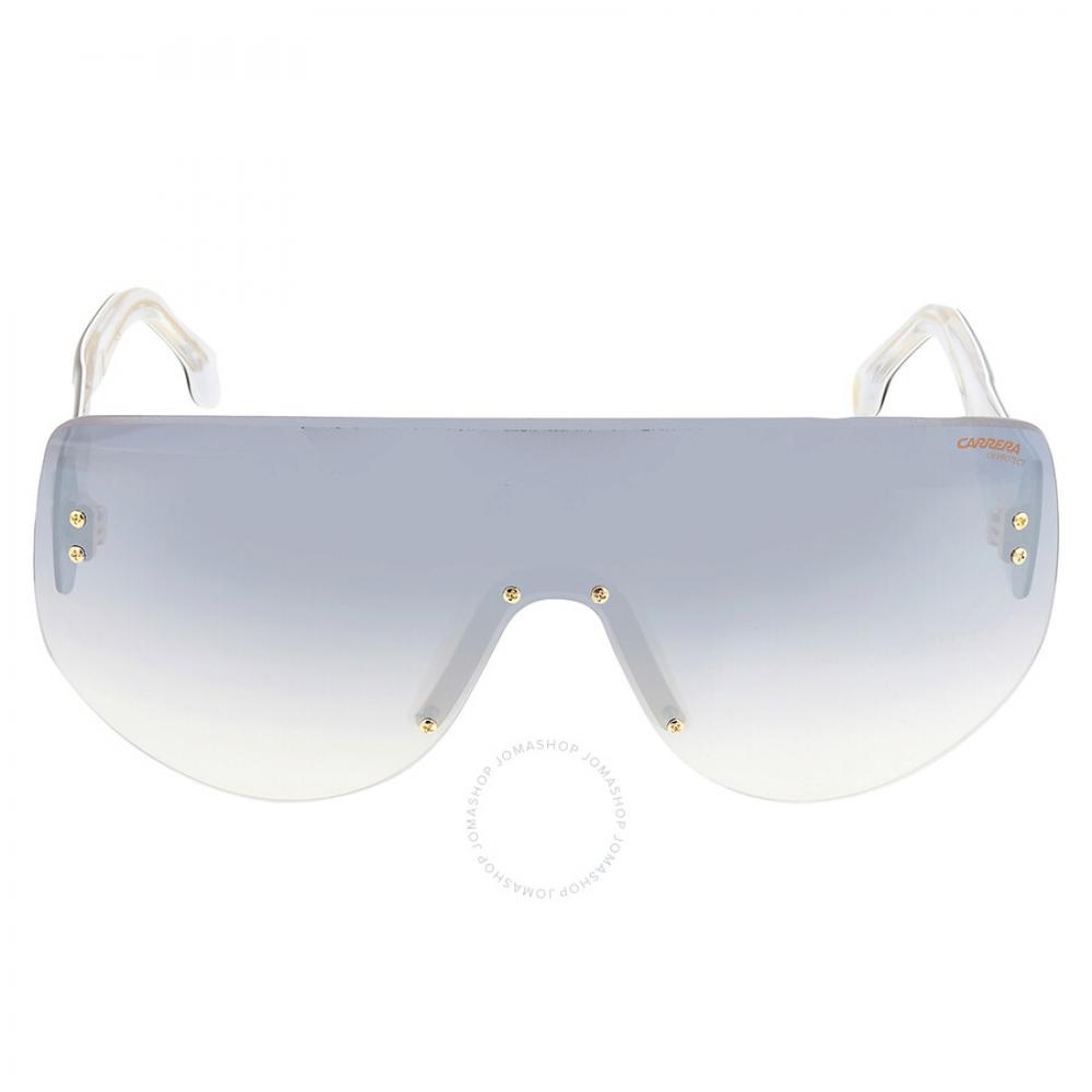 

Carrera Grey Mirrorshade Silver Shield Unisex Sunglasses FLAGLAB 12 079D IC 99
