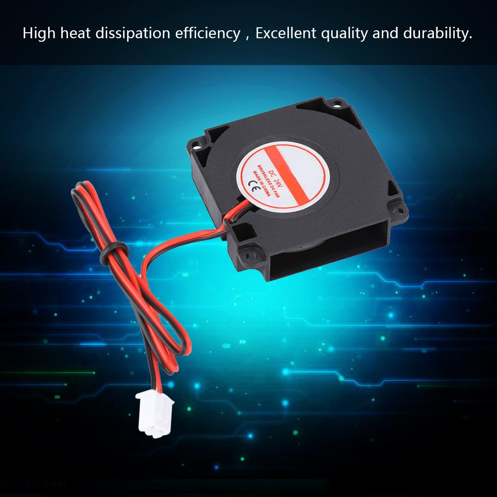 24V 4010mm DC Fan Blower Fan 2 Pin 3D Printer Accessories Kit DC 40mm