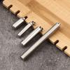 Unisex Pill Case Stainless Steel Ashes Urn Perfume Vial Pendant Wishing Bottle Cylinder Tube