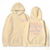 Women's Hoodies with Butterfly and Letter Print Winter Autumn Woman Long Sleeves Hoodies Casual Pulllovers