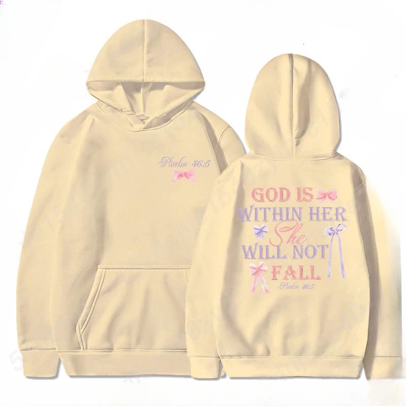 Women's Hoodies with Butterfly and Letter Print Winter Autumn Woman Long Sleeves Hoodies Casual Pulllovers