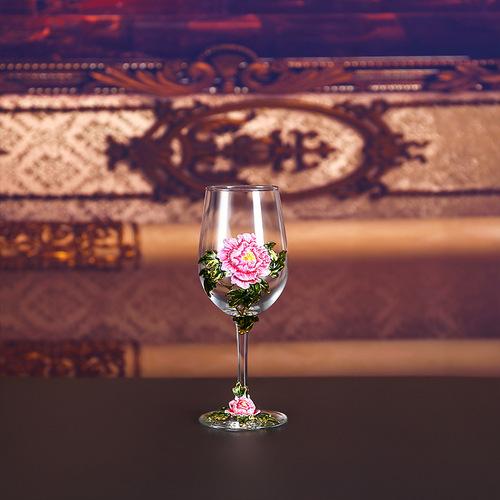 Pahar de cristal de 350 ml, pahar de vin roșu, ziua de naștere, petrecere de nuntă, pahar de șampanie de vin, pahar de familie nordic, set de pahar de vin, cutie de cadou