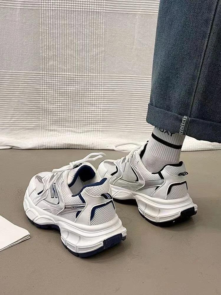 Damesko casual klassiske sportssko mote høydeøkende utendørs sklisikre sportssko luksusmerke damesko