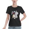 Pingu Pinga Penguin Tv TShirt Women Short Sleeve T Shirts Crew Neck Streetwear Cotton Summer Tees Streetwear