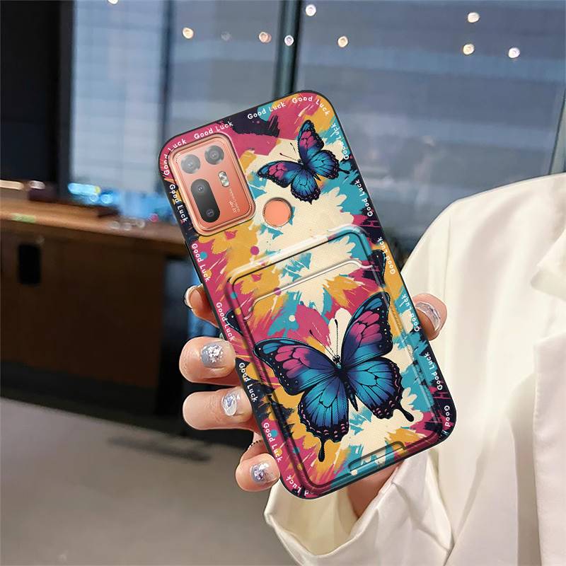 Full Wrap Shockproof Phone Case For HTC Desire 20 Plus/D20+ Waterproof Silicone Durable Protective Fashion Design Cover