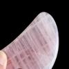 Heart-Shaped Rose Quartz Jade Facial Scraping Board