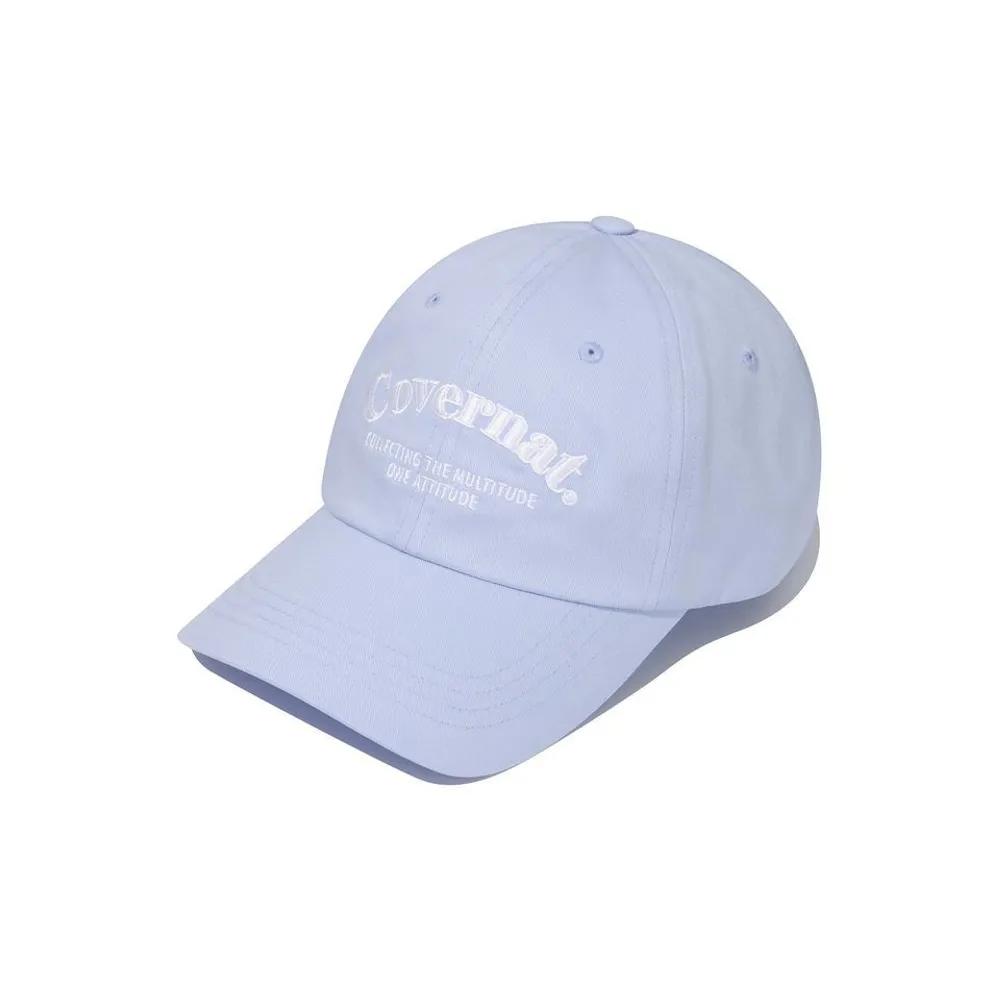 Serif Lettering Ball Cap Blue CO2400CA05BL 442161 F