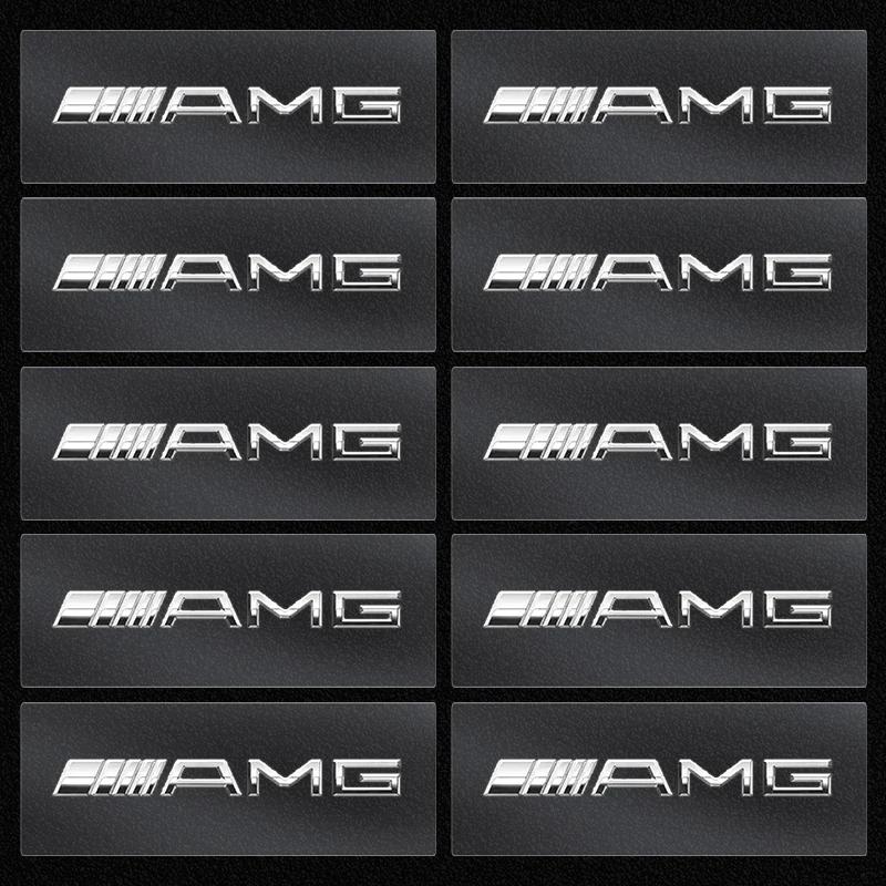 MITV3 Car Steering Wheel 3D Sticker Decals Emblem Badge Car Styling For Mercedes Benz W176 W246 W212 W204 C117 X156 A B C E Ml Gl Cla