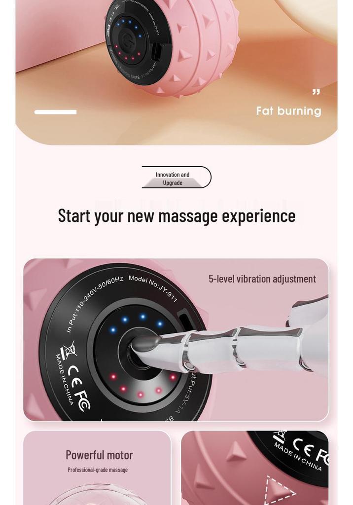 Electric Vibration Massage Ball for Muscle Relaxation and Fitness
