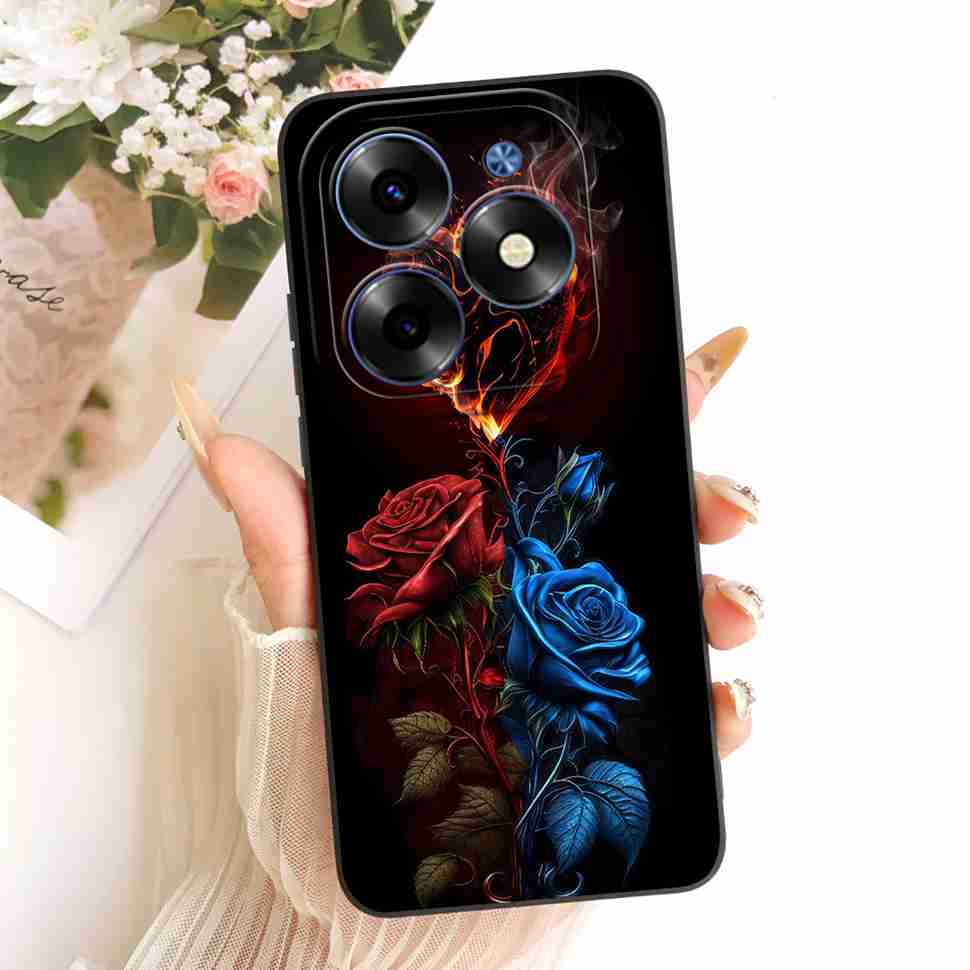 For Itel S23 Plus 4G Case Simple Style Sunset Soft Silicone Back Cover For ITEL S23 Plus 4G Phone Cases Fundas