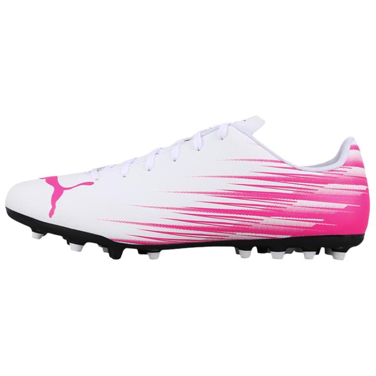 

New PUMA ATTACANTO 2 Abrasion Resistant Breathable Soccer Shoes Unisex Pink White 109010-05 42.5