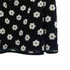 TOCCA Made In Japan Floral Short Sleeve One Piece Black French Sleeve Women Used