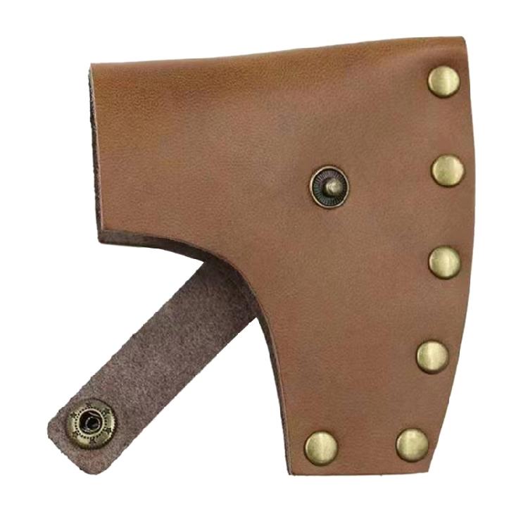 Durable Leather Axe for Head Sheath Cover Hatchet Protective Cover Axe Holster f