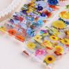 Rose Flowers Nail Design Stickers Daisy Nail Art Foil 10 Sheets Flower Nail Foils  Spring Summer