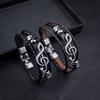Multi-Layer Fashion Music Note Bracelet, Unisex Couple Design