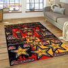3D Rockstar Energy Logo Sport Carpet Rug for Bedroom Living Room Home Sofa Decoration,Children Game Large Decor Floor Mat Gift