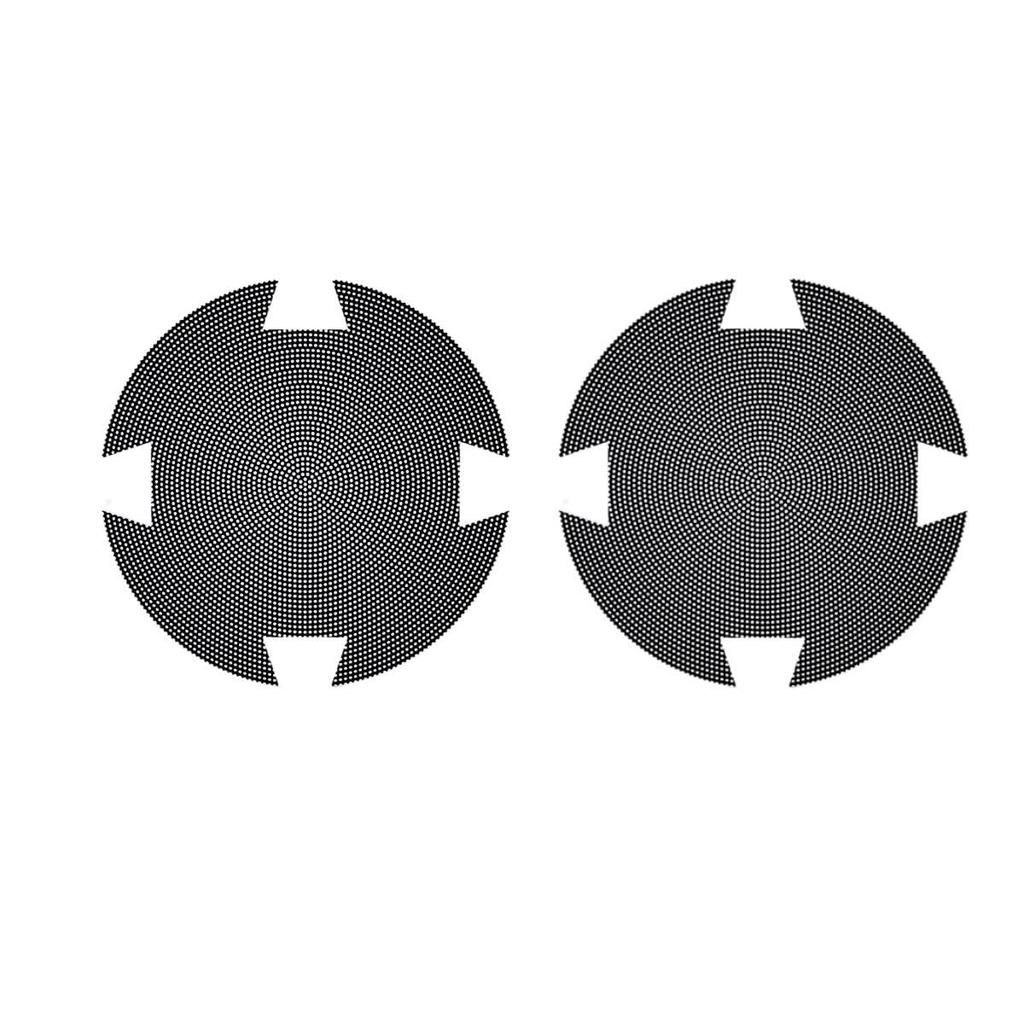 Replacement Side Case for PS5 Pro with Cooling Left and Right Top Console Panel Cover for PlayStation 5 Pro Includes Two Fan Dust Screens Vents,