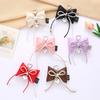 New Leather Cord Bow Pendant Bag Keychain Accessory Decoration Mobile Phone Strap for Women