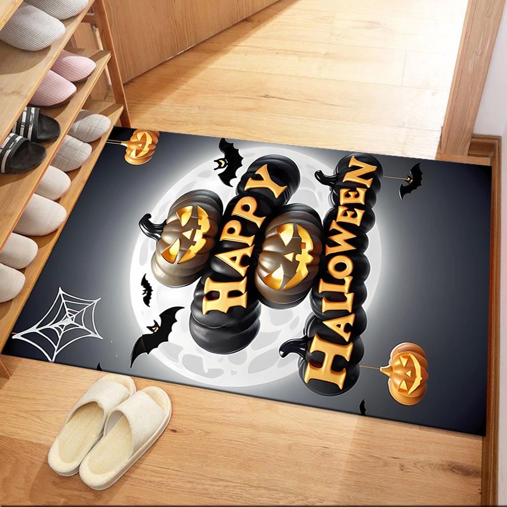 Halloween 95 Area Rug Design for Balcony Dormitory Entryway Playrooms Anti-slip Rug Office Home Decor Wedding Party Gift