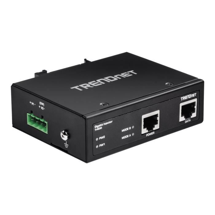 PoE Injector - TRENDNET - TI-IG30 - 36 W - 1 Input Port - 1 Output Port