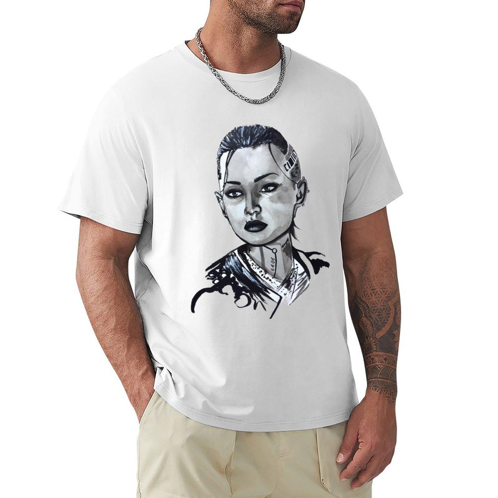 Jack Mass Effect Tshirt Plus Size Comfort Fit Tee S