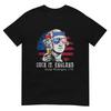 Leckt mich England Lustiges 4. Juli George Washington 1776 T-Shirt