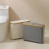 Toilet Paper Storage with Lid Large Capacity Bathroom Paper Holder Up to 12 Rolls Slim Toilet Paper Basket Holder Bin Container