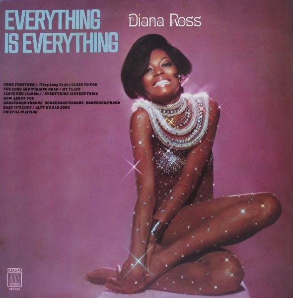 Виниловая пластинка DIANA ROSS Everything Is Everything MS724 MOTOWN 1970 США Соул-фанк Б/у